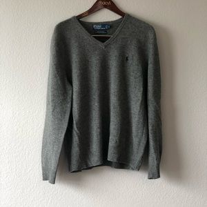 Polo Ralph Lauren - Lambs Wool V-Neck Sweater